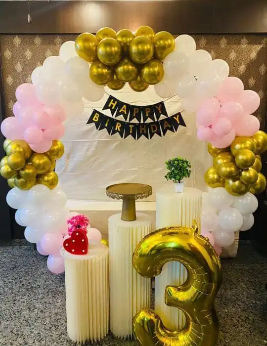 Happy Birthday 3rd Decoration